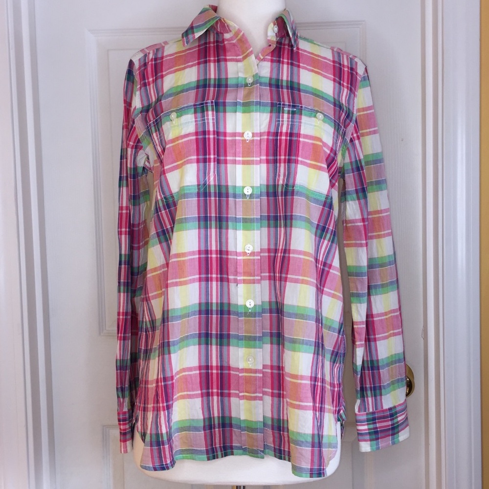 Lauren By Ralph Lauren Top-Small Plaid